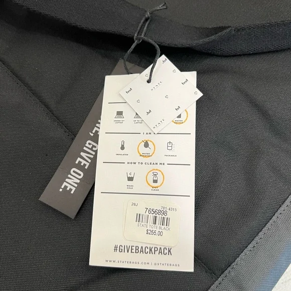 New STATE Wellington Tote Bag Diaper Bag NWT - Picture 14 of 16